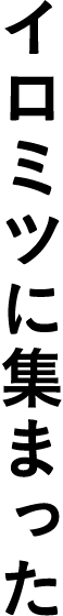 イロミツに集まった